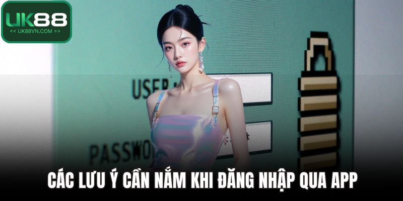 Đăng Nhập UK88 Dễ Dàng Với Hướng Dẫn Siêu Chi Tiết 4 Các lưu ý cần nắm khi đăng nhập qua app