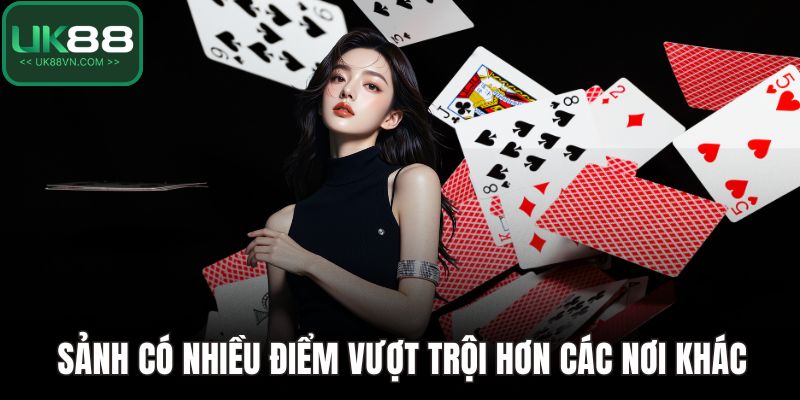 Game Bài UK88 Mang Lại Trải Nghiệm Chơi An Toàn Cho Hội Viên 3 Sảnh có nhiều điểm vượt trội hơn các nơi khác